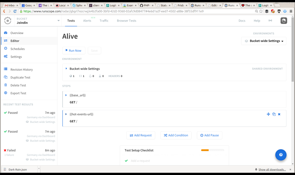 API Testing with Runscope | LornaJane